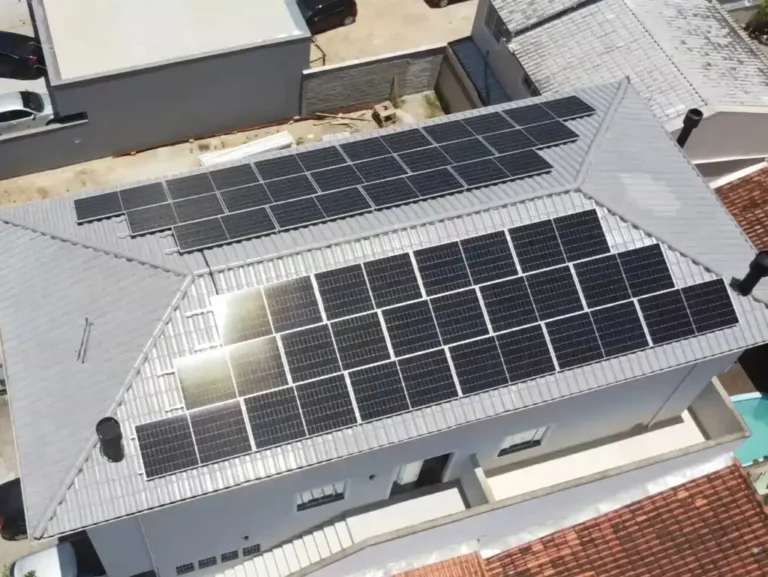 Instalação placa solar