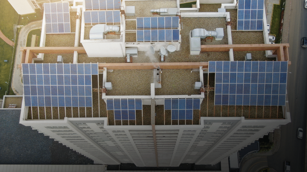 energia solar em apartamento